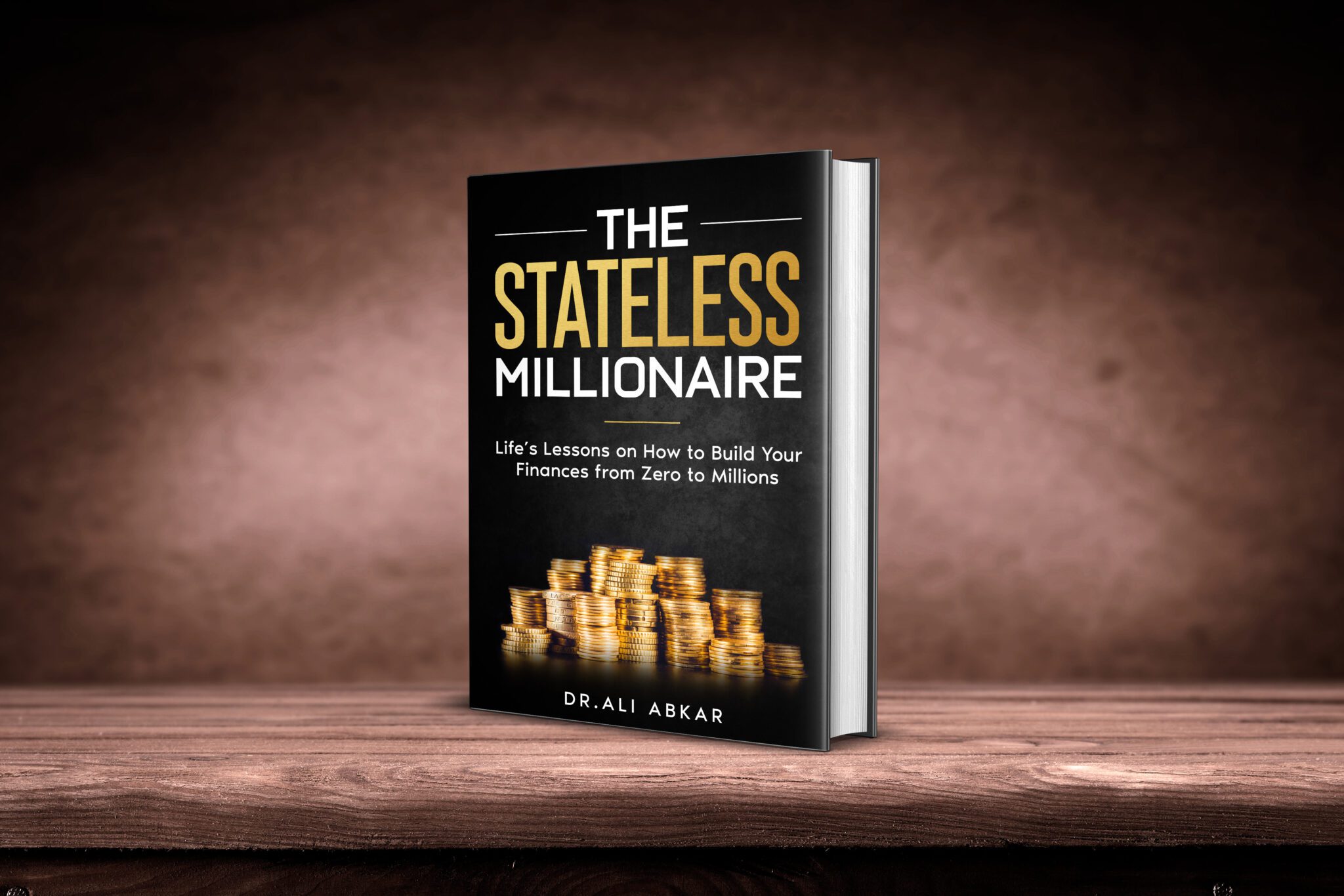 Stateless Millionaire | کتاب میلیونر بی وطن نوشته دکتر علی آبکار